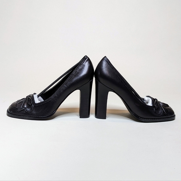 Chinese Laundry Courtney Women Leather Pumps Heels Shoes Black NIB NEW Size 9M - Picture 5 of 9